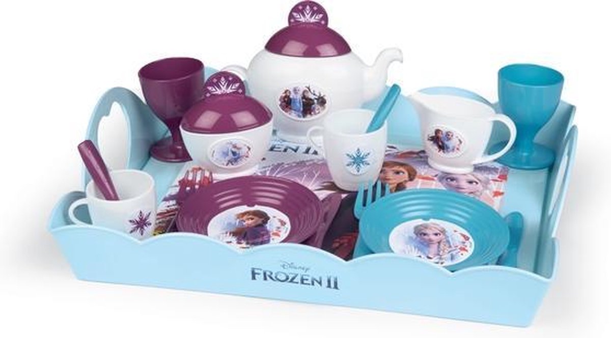 Frozen Theeset op dienplateau| PLATEAU TEA TIME XL